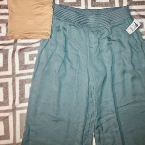 Baby Blue Palazzo Pants